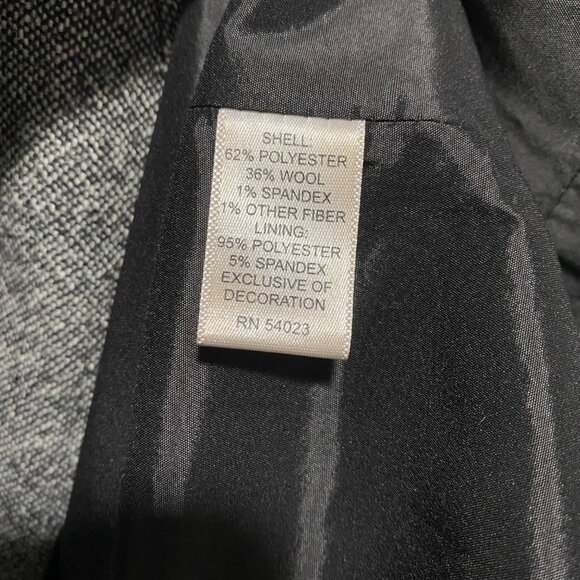 Banana Republic Gray Stretch Sleeveless V-Neck Sheath Dress Women's Size 2 - Picture 4 of 4